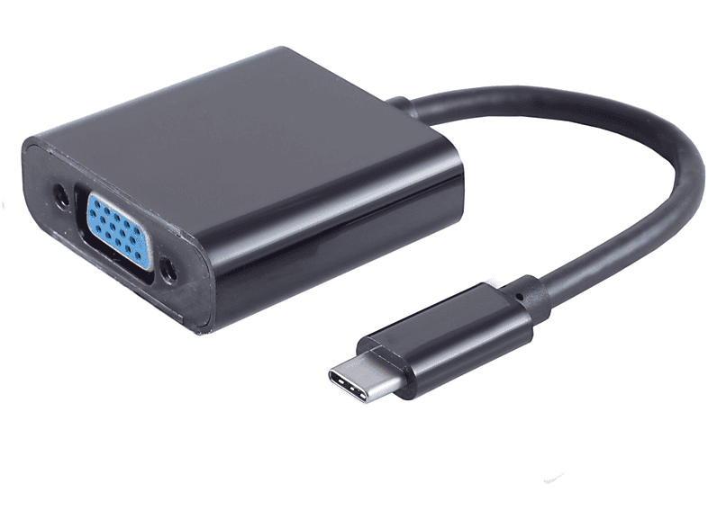 S/CONN MAXIMUM CONNECTIVITY Adapter,USB C-Stecker 3.1/ VGA Buchse USB-C Adapter | USB Adapter