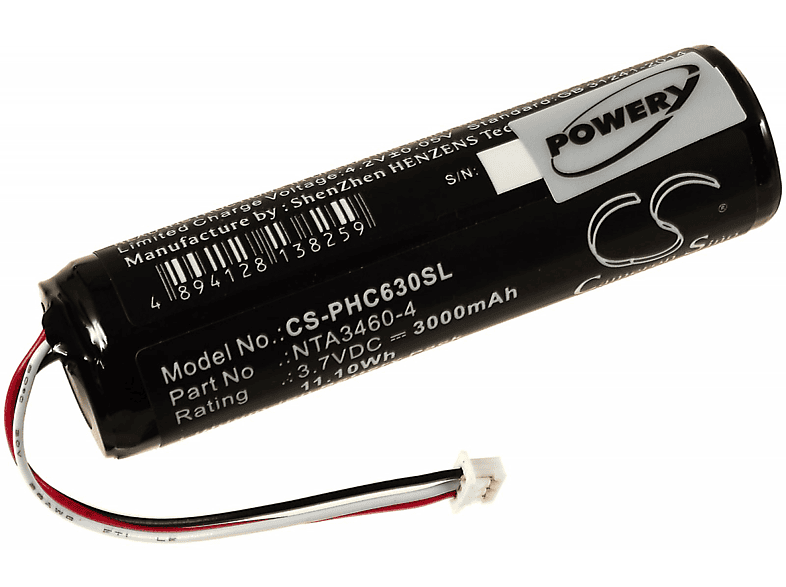 Akku Für Philips Avent Babyphone SCD600/10 - 3,7V Li-Ion 1050mAh Ersatzakku