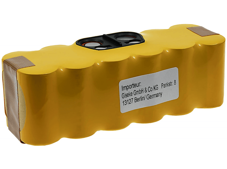 POWERY Akku ersetzt iRobot Roomba 500 Serie NiMH Saugroboter Akku, 14.4 Volt, 3300mAh