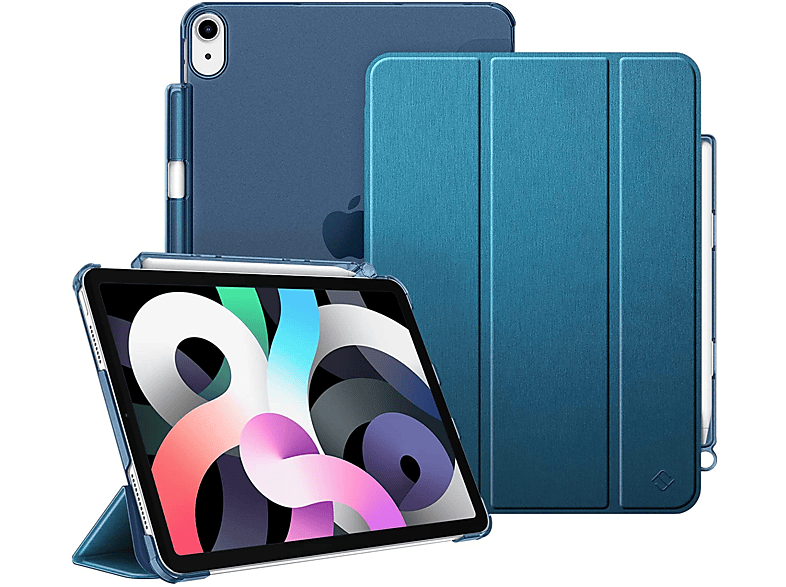 FINTIE Hülle, Bookcover, iPad, iPad Air 4. Generation 10.9 Zoll 2020, Blau | Tablet Bookcover