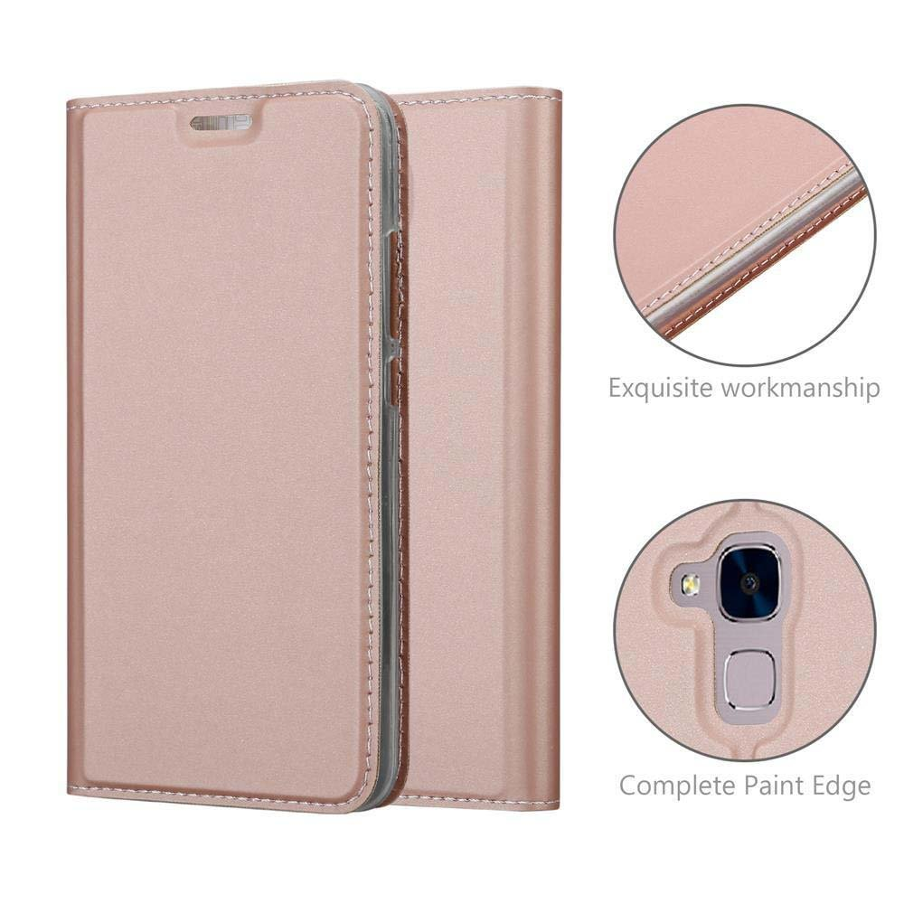 CADORABO Bookcover, ROSÉ Book GOLD Classy Honor, Style, CLASSY Handyhülle 5C,