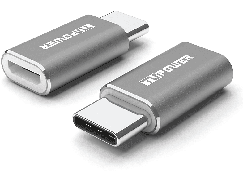 USB 2 Adapter Micro USB Stück Adapter USB C OTG TUPOWER auf A05 C
