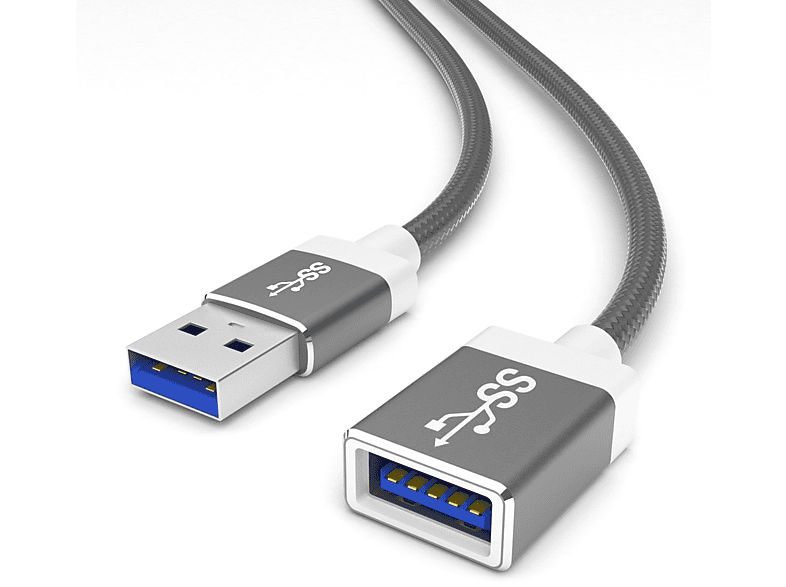 TUPOWER K50 USB 3.0 Verlängerung 1m USB Verlängerungskabel