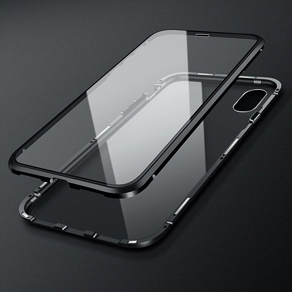 COFI 360 Metall Case, Full Schwarz Max, Apple, Pro Cover, 12 iPhone