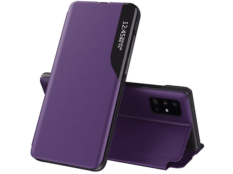 Bookcover, Galaxy Case, Violett A71, View Samsung, Smart COFI