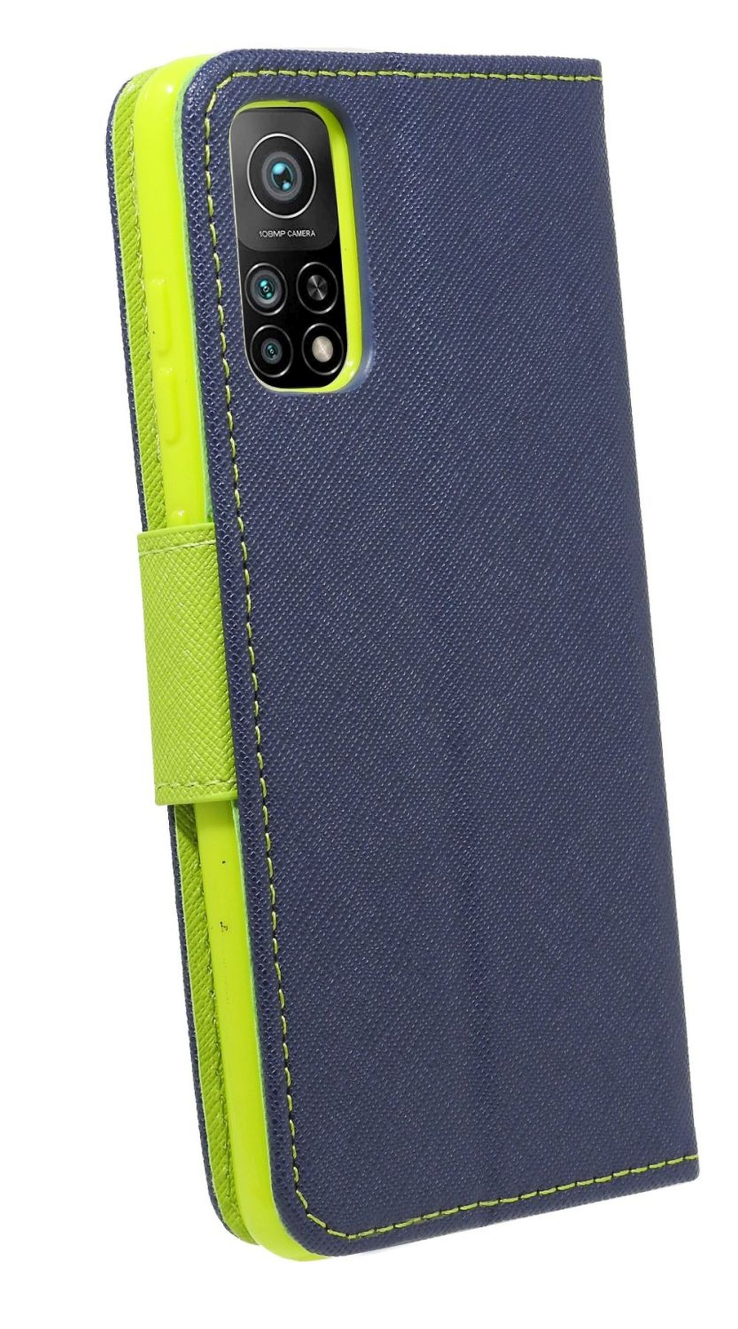 COFI Fancy Case, Bookcover, Xiaomi, Mi 10T Blau Pro