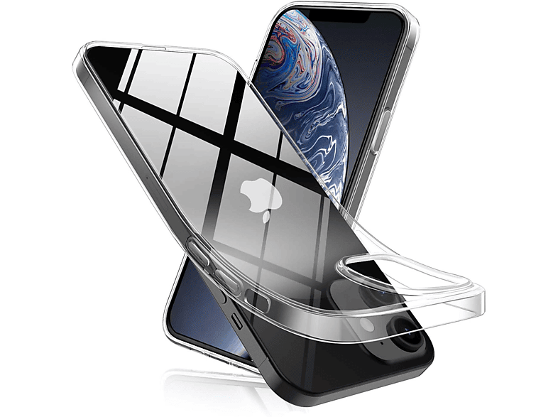 KÖNIG DESIGN Handyhülle Ultra Dünn Bumper, Backcover, Apple, iPhone 12 Mini, Transparent