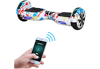 ROBWAY  W1 Balance Board (6,5 Zoll, weiß bunt)