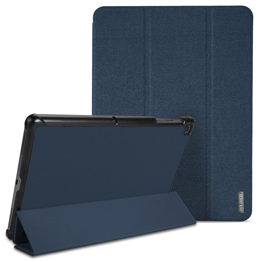 DUX DUCIS Bookcover Sleep 10.1 Case Smart A für Samsung 2019 Blau Kunstleder, Galaxy Tab