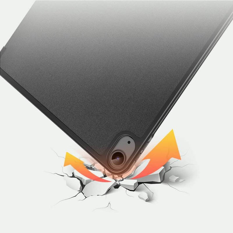 DUX DUCIS Smart 10.4 Samsung Lite Case für Schwarz Sleep Kunstleder, Bookcover Galaxy Tab S6