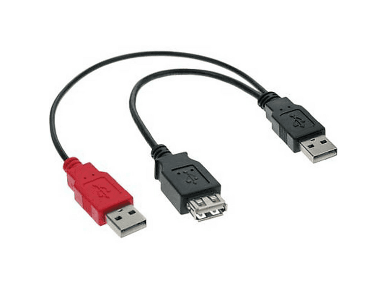 INLINE USB 2.0 Y-Anschlusskabel USB 2.0 USB | MediaMarkt