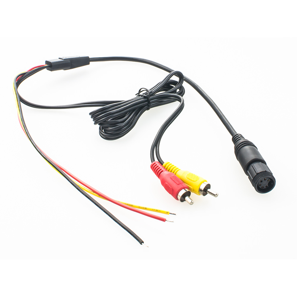 Kabel Dometic auf offene Enden Cinch MAXXCOUNT + 6-polig Waeco/ Rückfahrkamera