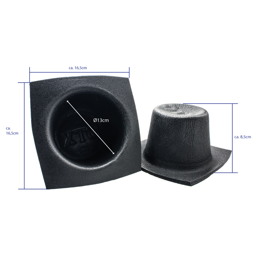rundes Lautsprecher-Schutzgehäuse METRA 13cm VXT55