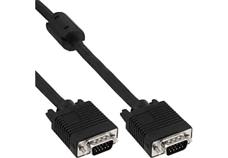 INLINE S-VGA Kabel S-VGA ST/ST Standard SVGA VGA, schwarz | MediaMarkt