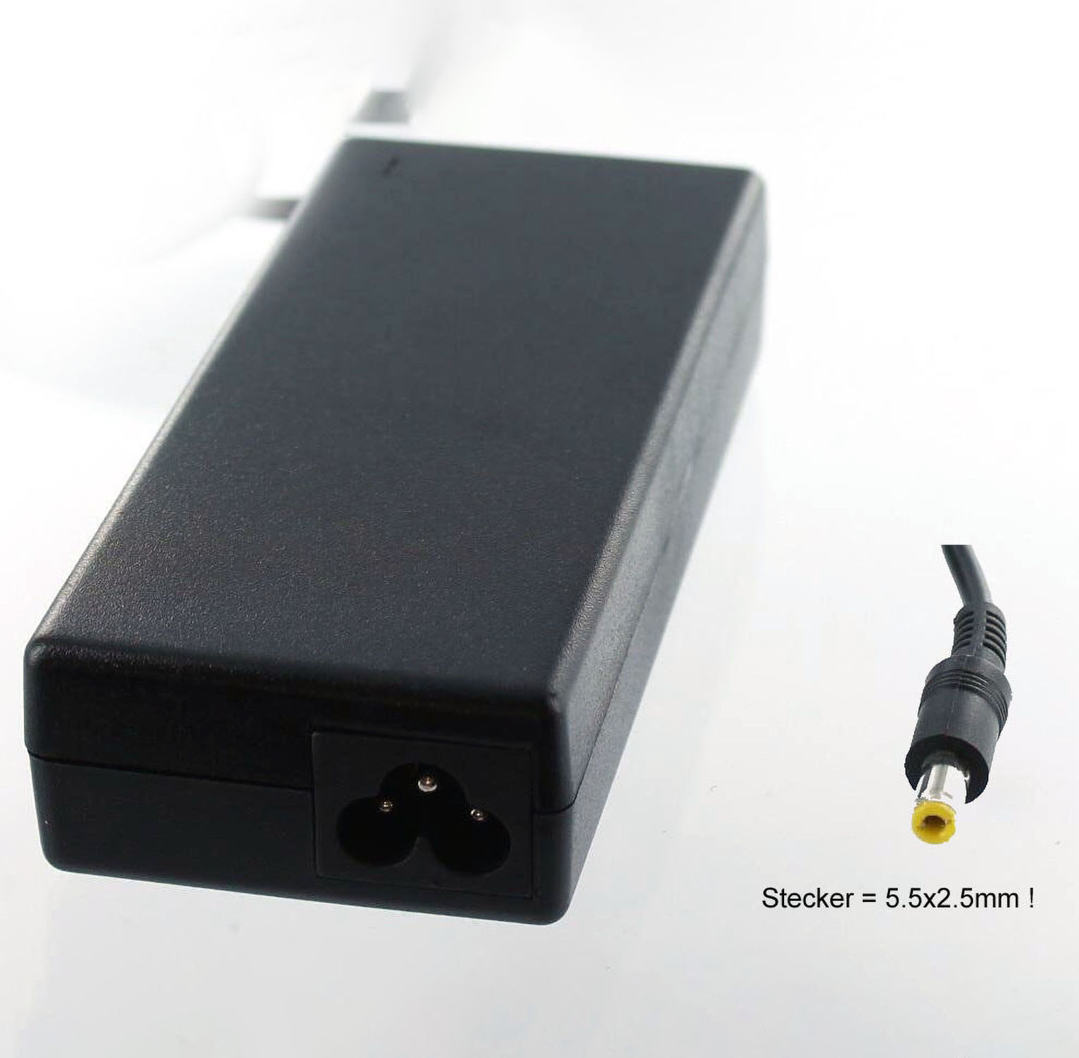 MOBILOTEC Netzteil Netzteil/Ladegerät (Stecker 5.5x2.5mm) = mit kompatibel HP