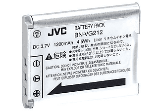 JVC Original Akku für JVC GZ-V500BEU Li-Ion Akku, Li-Ion, 3.7 Volt, 1200 mAh