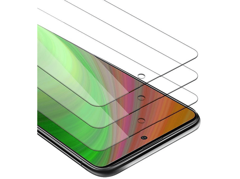 A71 Galaxy Schutzfolie(für Tempered Glas CADORABO 5G) Schutzglas 3x Samsung