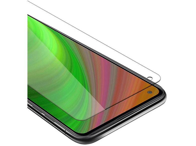 CADORABO Schutzglas Tempered Glas Schutzfolie(für Samsung Galaxy A21)