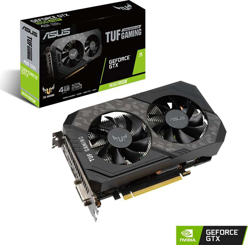 ASUS GTX 1650 Super (NVIDIA, TUF card) GAMING Graphics OC