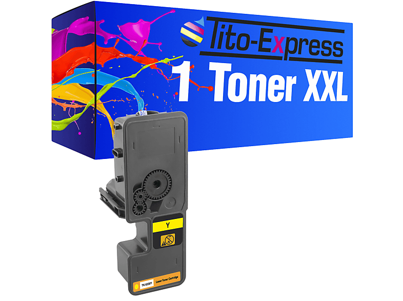 TITO-EXPRESS PLATINUMSERIE 1 Toner yellow Kyocera TK-5230 Toner ersetzt (1T02R9ANL0)