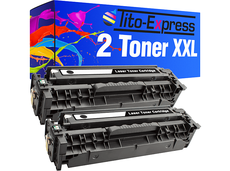 black TITO-EXPRESS 305X PLATINUMSERIE 2 ersetzt Toner (CE410X) Toner HP