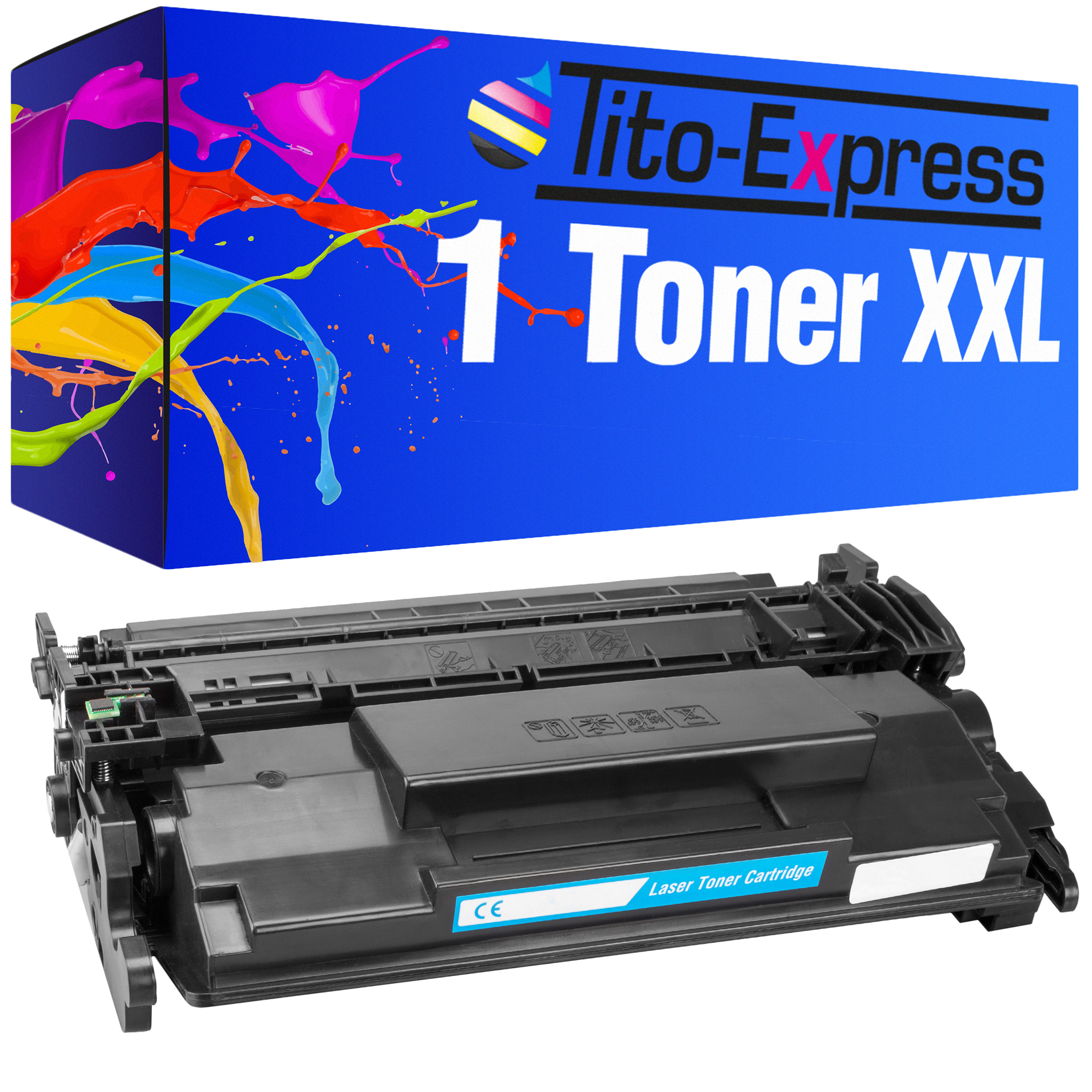 TITO-EXPRESS PLATINUMSERIE (CF226X) ersetzt Toner black Toner 26X HP 1