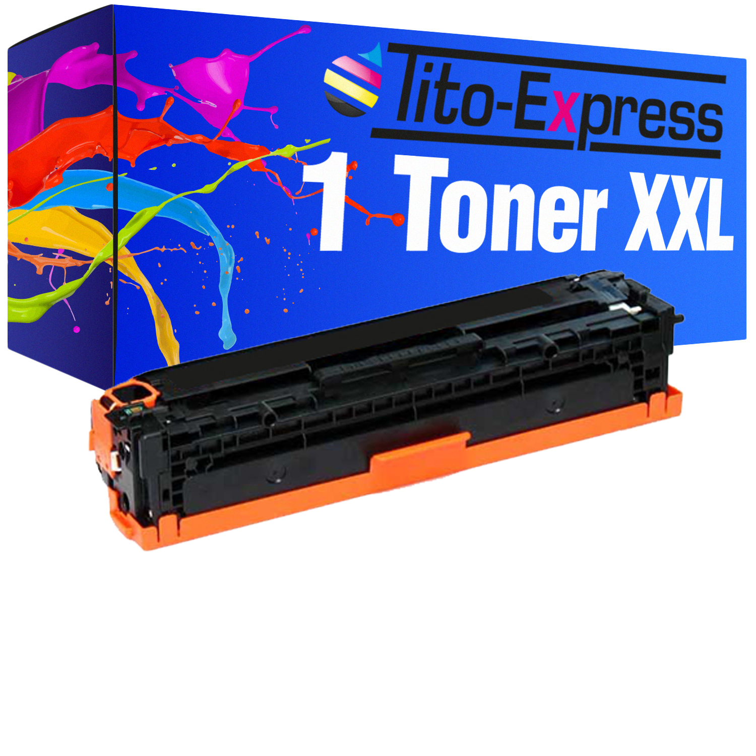 CF210X black HP PLATINUMSERIE (CF210X) TITO-EXPRESS Toner ersetzt Toner 1