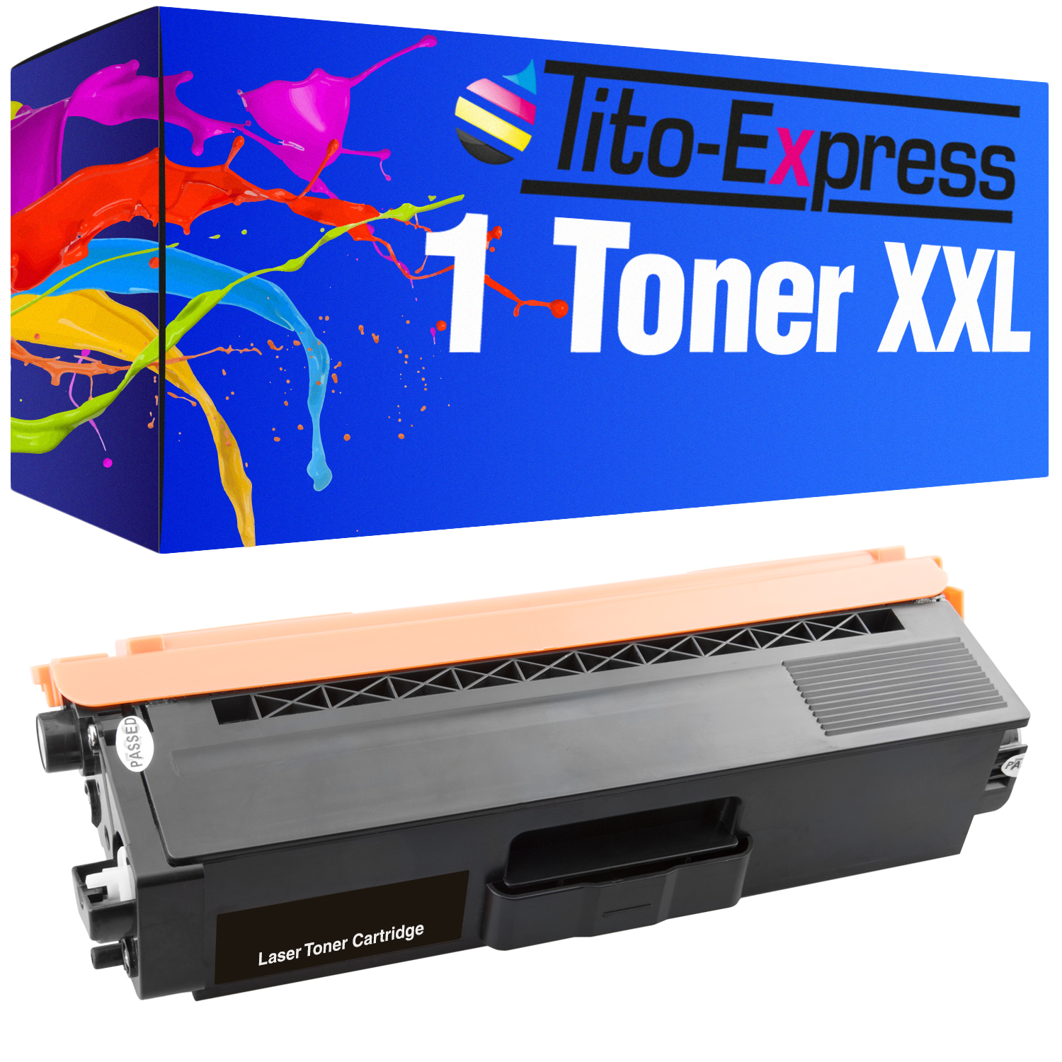 (TN325) TN-325 TITO-EXPRESS 1 ersetzt Toner Brother Toner black PLATINUMSERIE