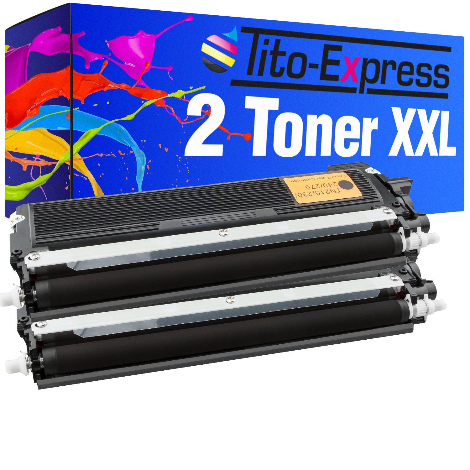 TITO-EXPRESS PLATINUMSERIE 2 Toner ersetzt black Brother TN-230 Toner (TN230)
