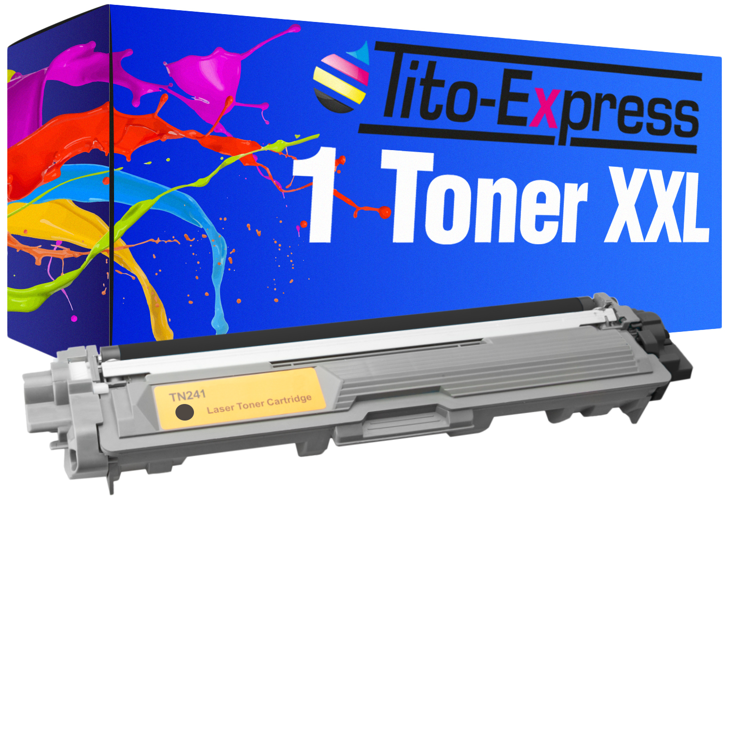 TITO-EXPRESS PLATINUMSERIE 1 Toner (TN241) TN-245 Brother ersetzt TN-241 black Toner