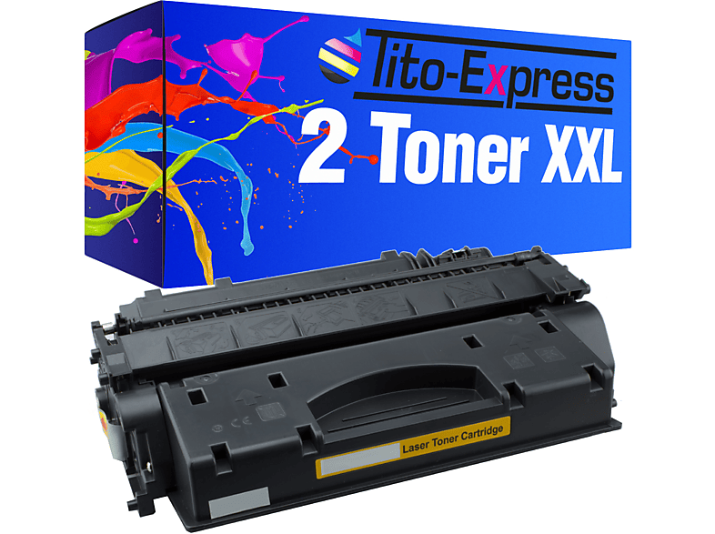 05X TITO-EXPRESS Toner black Toner HP ersetzt (CE505X) PLATINUMSERIE 2