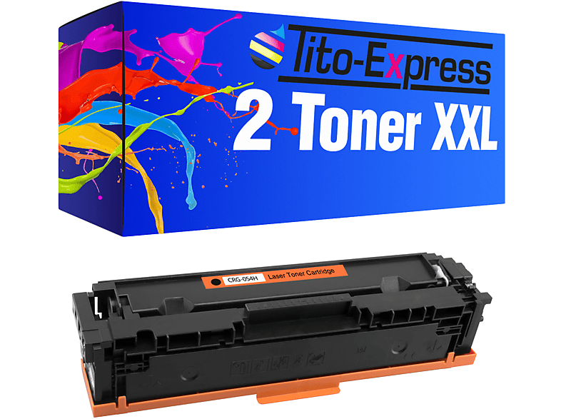 PLATINUMSERIE black ersetzt (3028C002) Toner TITO-EXPRESS Canon 2 CRG-054H Toner