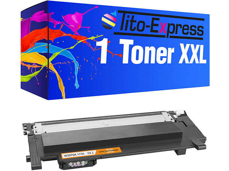 TITOEXPRESS PLATINUMSERIE HP 117A Toner black (W 2070 A) SATURN