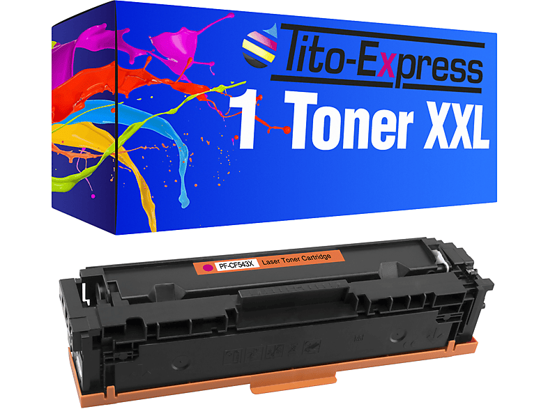 203X CF543X magenta HP ersetzt TITO-EXPRESS PLATINUMSERIE (CF543X) Toner 1 Toner