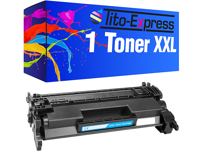 Toner ersetzt 26A PLATINUMSERIE HP TITO-EXPRESS (CF226A) Toner 1 black