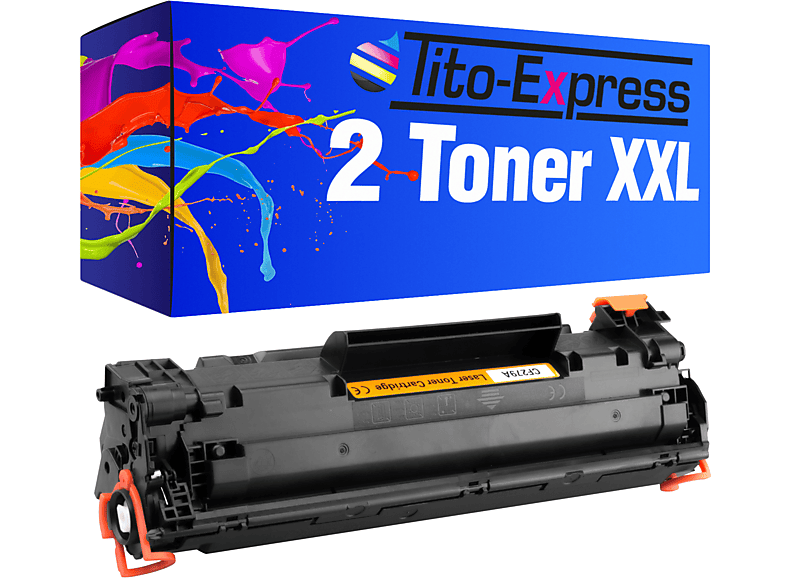 black 2 Toner Toner CF279A HP 79A (CF279A) PLATINUMSERIE TITO-EXPRESS ersetzt