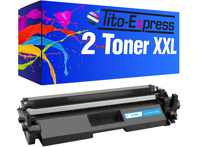 CF230X Toner ersetzt (CF230X) PLATINUMSERIE HP 30X black Toner TITO-EXPRESS 2