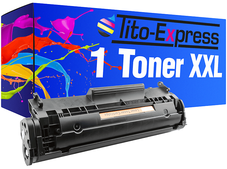 TITO-EXPRESS PLATINUMSERIE 1 Toner ersetzt HP 36A Toner black (CB436A)