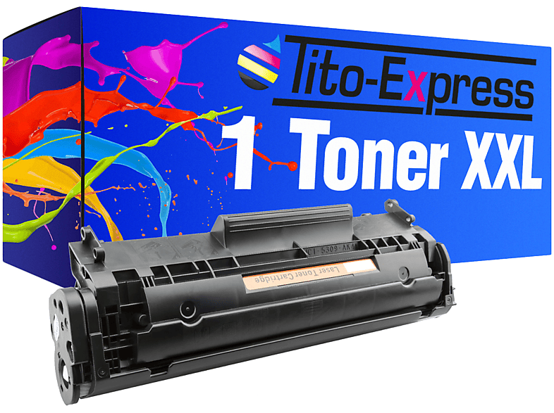 TITOEXPRESS PLATINUMSERIE Q2612A 12A Toner black (Q2612A) SATURN