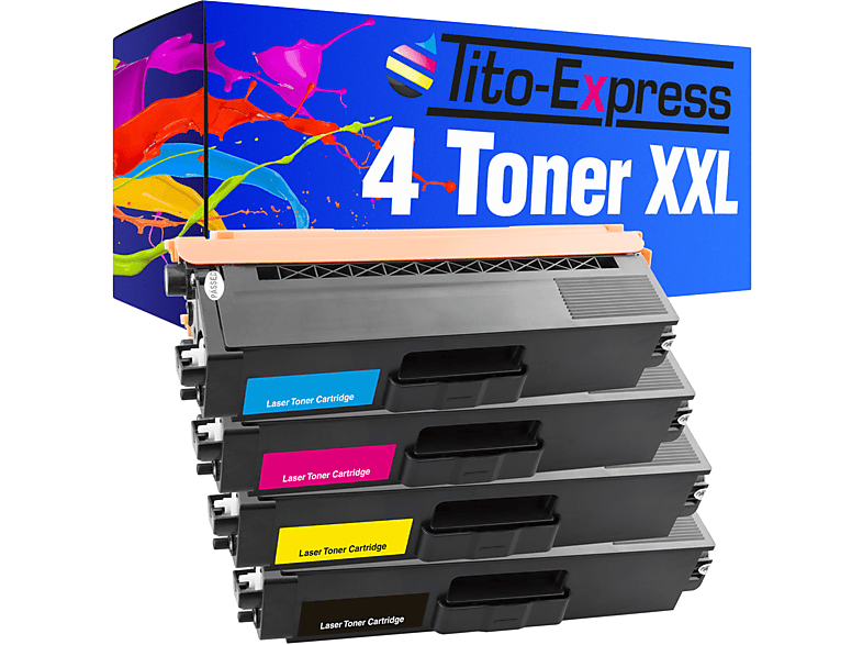 TITO-EXPRESS PLATINUMSERIE 4 Toner ersetzt Brother TN-326 Toner black, cyan, magenta, yellow (TN326)