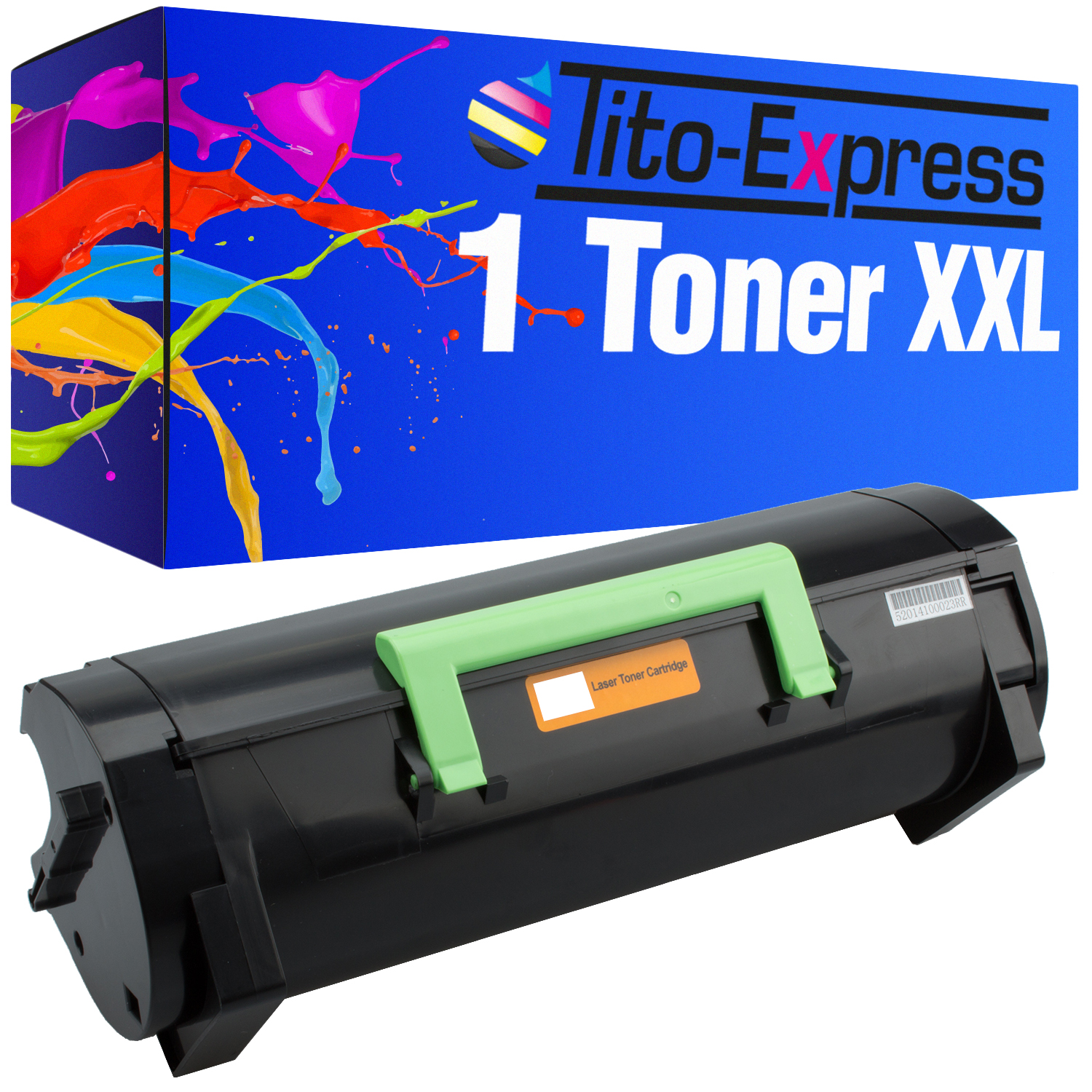 TITO-EXPRESS PLATINUMSERIE 1 MS-310 / (50F2H00 502H) Toner ersetzt Toner Lexmark black