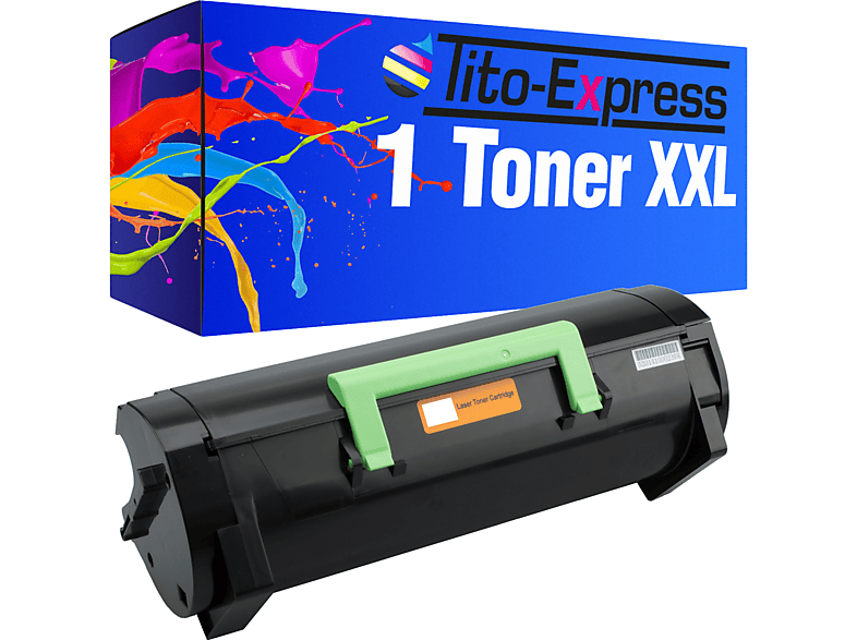 TITO-EXPRESS PLATINUMSERIE 1 Toner ersetzt Lexmark MS-310 Toner black (50F2H00 / 502H)