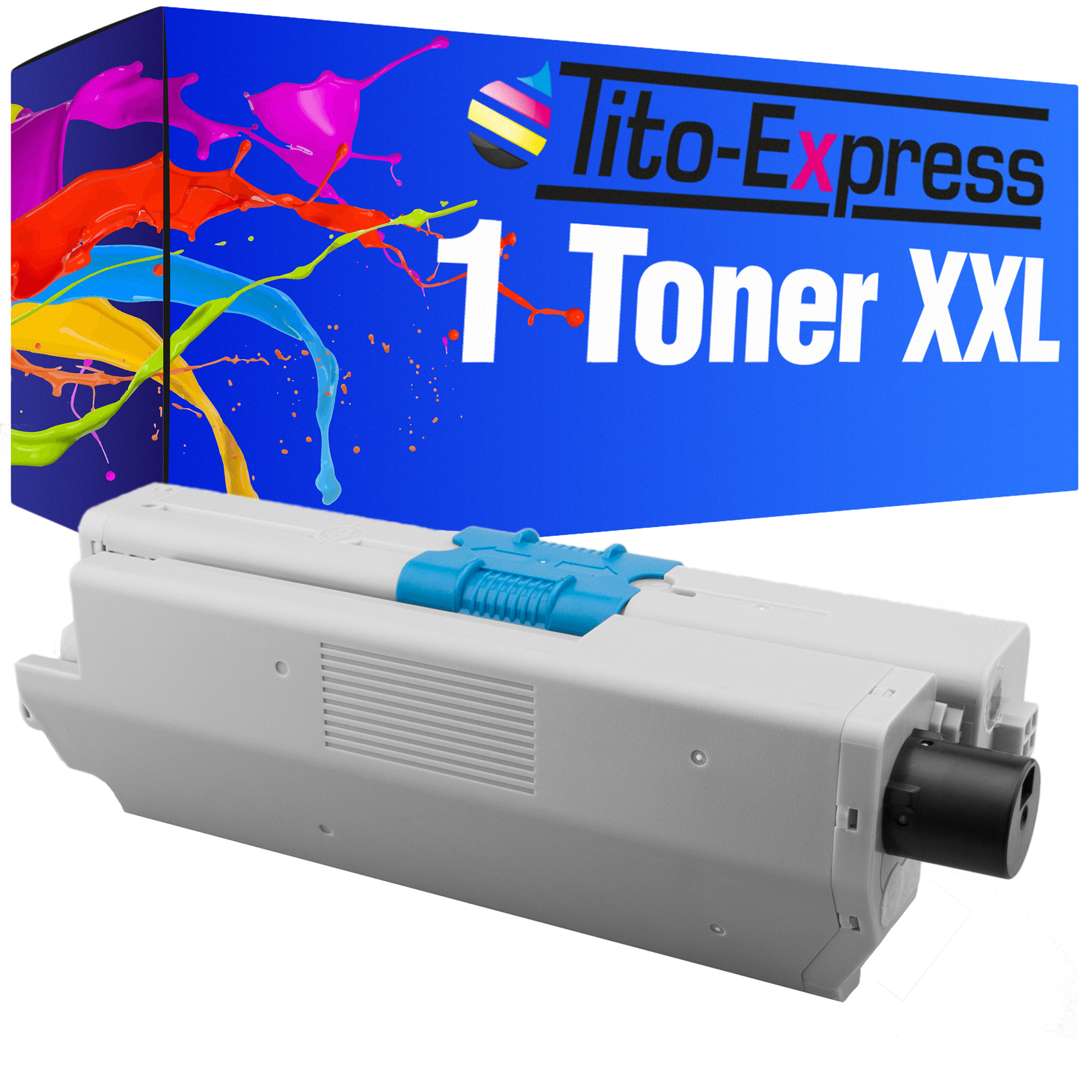 Toner PLATINUMSERIE 1 Toner (46508712) ersetzt C332 TITO-EXPRESS black OKI