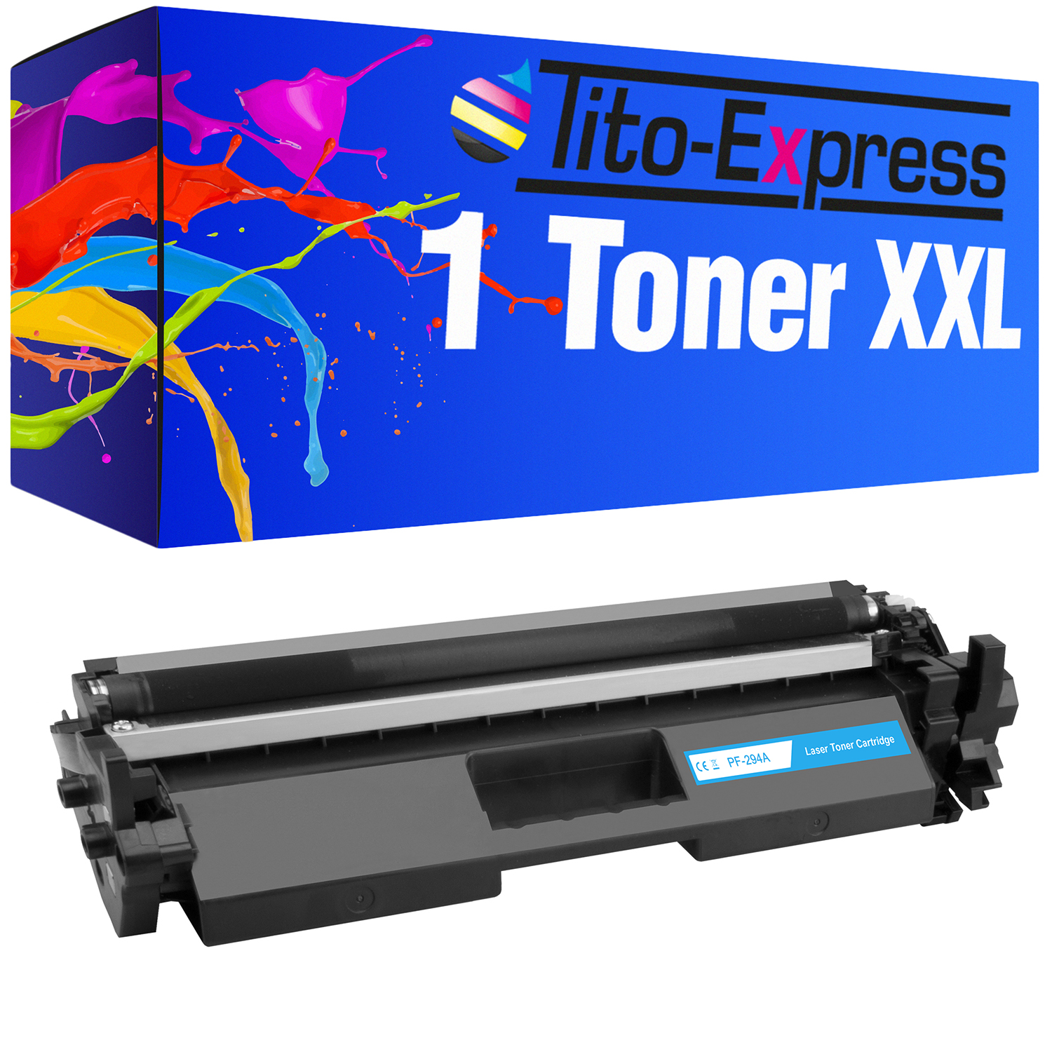 ersetzt HP PLATINUMSERIE 1 (CF294A) TITO-EXPRESS Toner 94A Toner black
