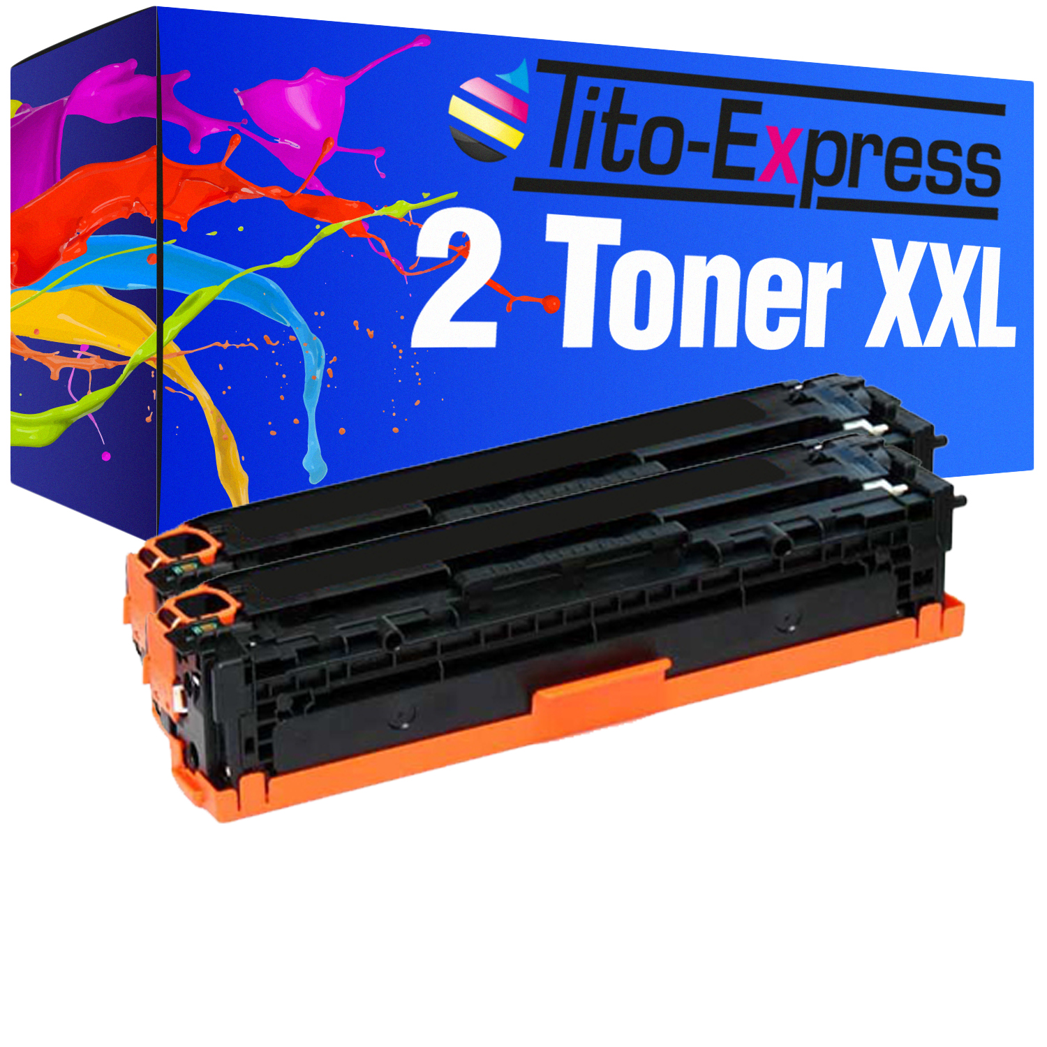 TITO-EXPRESS PLATINUMSERIE 2 Toner ersetzt (CE320A) HP black 128A Toner