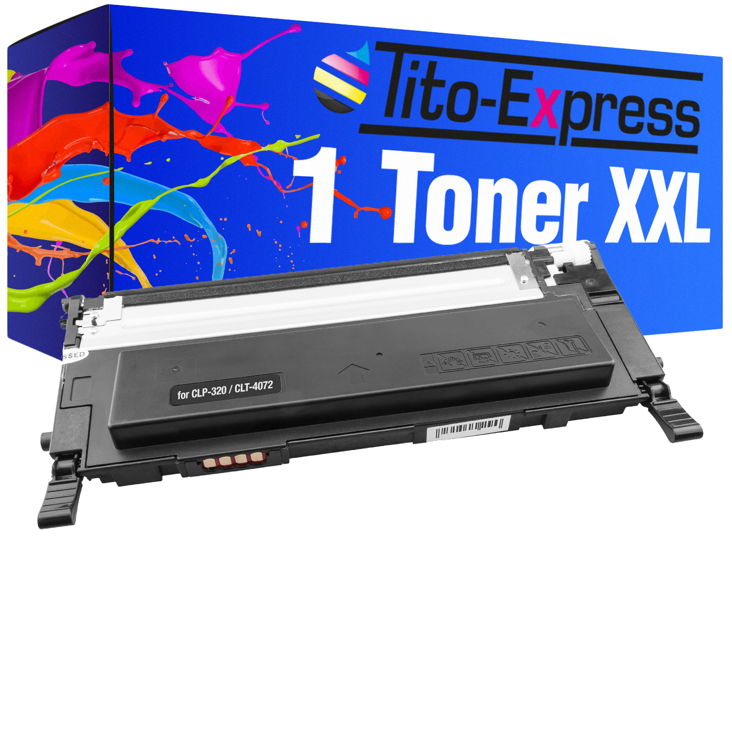 (SU128A) PLATINUMSERIE Toner CLT-4072S Samsung ersetzt black Toner TITO-EXPRESS 1