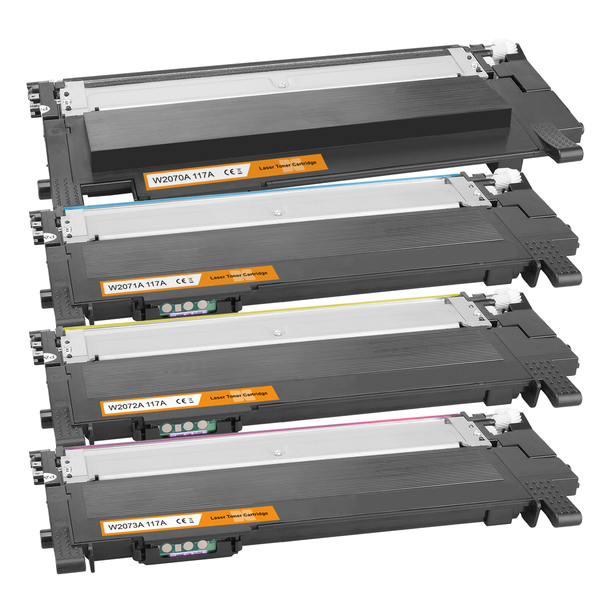 A 4 W PLATINUMSERIE ersetzt A) TITO-EXPRESS A 117A HP (W yellow Toner 2072 black, Toner 2070 A magenta, 2073 2071 W cyan, W