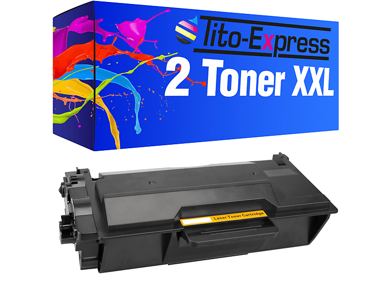 TITO-EXPRESS PLATINUMSERIE black (TN3480) TN3480 Toner 2 Toner Brother ersetzt