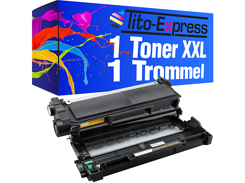 TITOEXPRESS PLATINUMSERIE DR2300 TN2320 Toner & Trommel black (DR2300