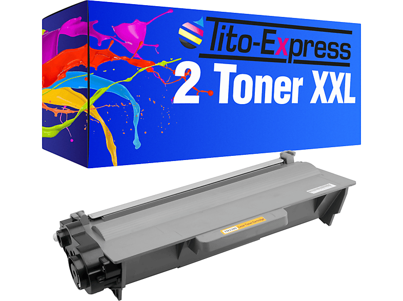 Toner ersetzt Brother Toner TN3380 (TN3380) black PLATINUMSERIE TITO-EXPRESS 2